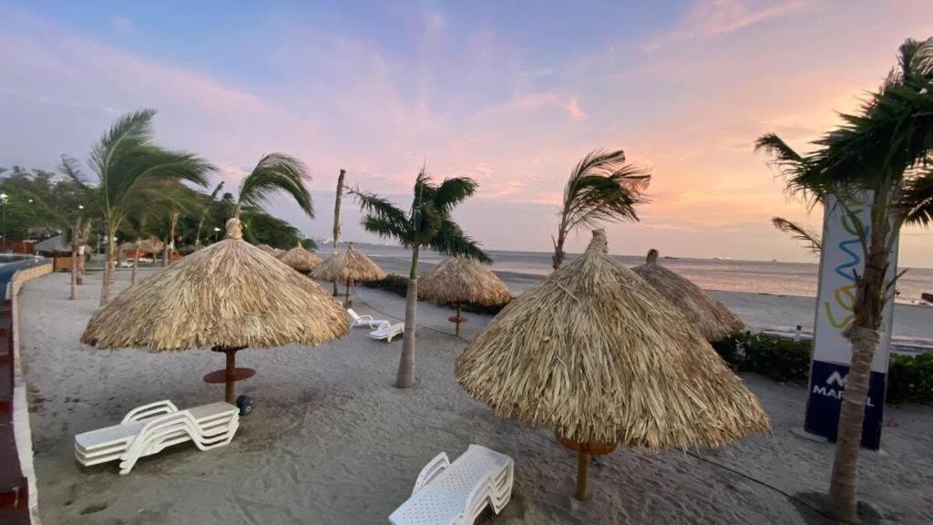 Apartamento En Samaria Club De Playa Privada Salida Directa Al Mar En Pozos Colorados Cerca A Zazue, Estelar, Playa Bello Horizonte, Cabo Tortuga #1 Santa Marta  Extérieur photo