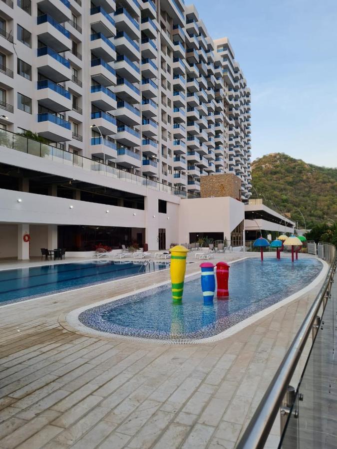Apartamento En Samaria Club De Playa Privada Salida Directa Al Mar En Pozos Colorados Cerca A Zazue, Estelar, Playa Bello Horizonte, Cabo Tortuga #1 Santa Marta  Extérieur photo